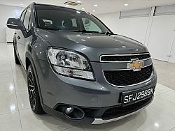 Chevrolet Orlando 1.4 AT Turbo 2016 Grey Revcam